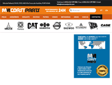 Tablet Screenshot of mmcoastparts.com